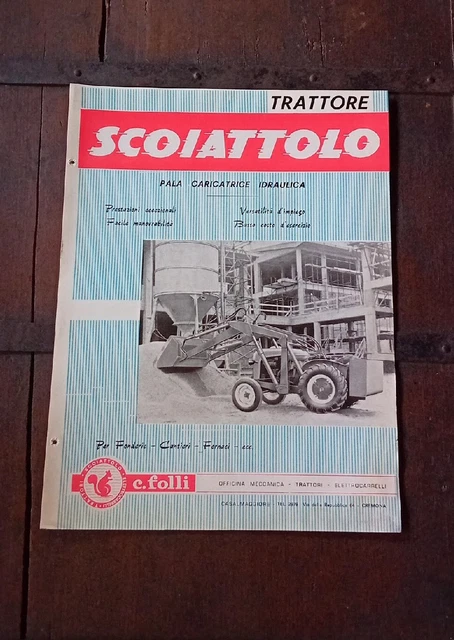 Brochure Originale FIAT 682 T2 BARTOLETTI - Camion Et Remorque Type 6 VC - Occasion Vintage