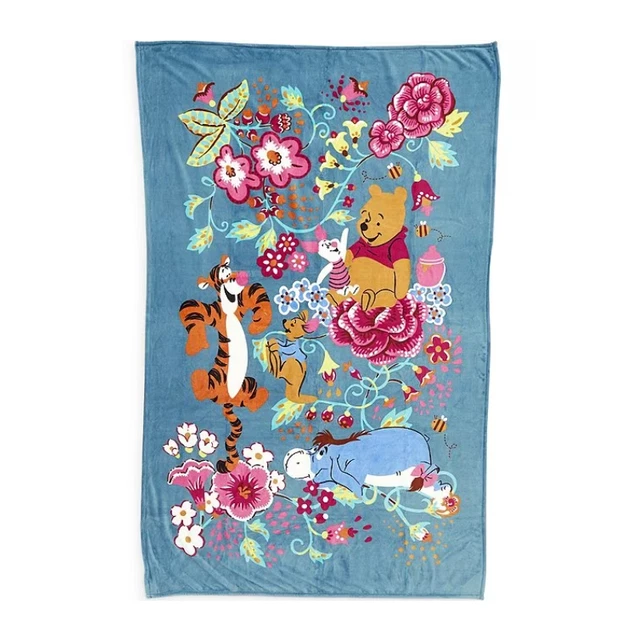 VERA BRADLEY DISNEY X Winnie the Pooh Plush Throw Blanket Limited