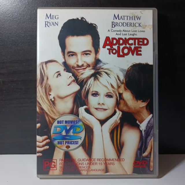 Addicted To Love DVD Region 4 Aus Disc Very Good Condition