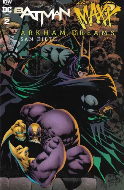 Batman Maxx Arkham Dreams #2 1:10 Kelly Jones Variant DC IDW 2018