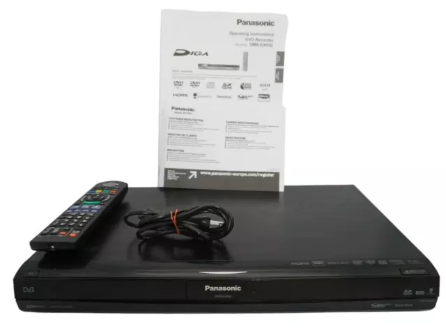 Panasonic DVD HDD Festplattenrecorder schwarz mit Fernbedienung DMR-EX93C