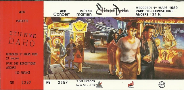 Ticket Match FC Saint-Lô Vs Bordeaux - Coupe De France 1989/90 - 1/16ème De Finale - Rare