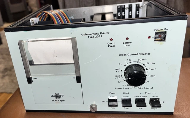 BRUEL AND KJAER VIBROTEST 60 Vibration Analyser Sensor AS-065 Valid