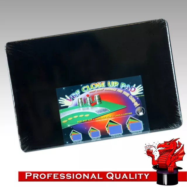 VDF Magicians Close Up Pad / Mat / Plain Black - Magic - Standard Size