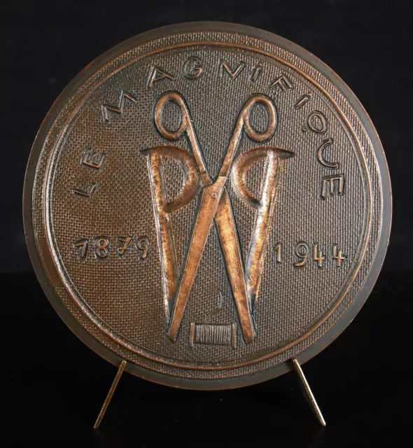Medaille Paul Poiret Le Großartig Siegel Signatur Fidèle Couturier 2