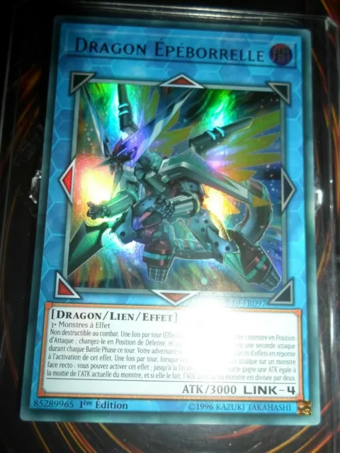 Yu-Gi-Oh! Ultra Rare Dragon Epeborrelle Mp19-Fr097 Neuf Mint Edition 1