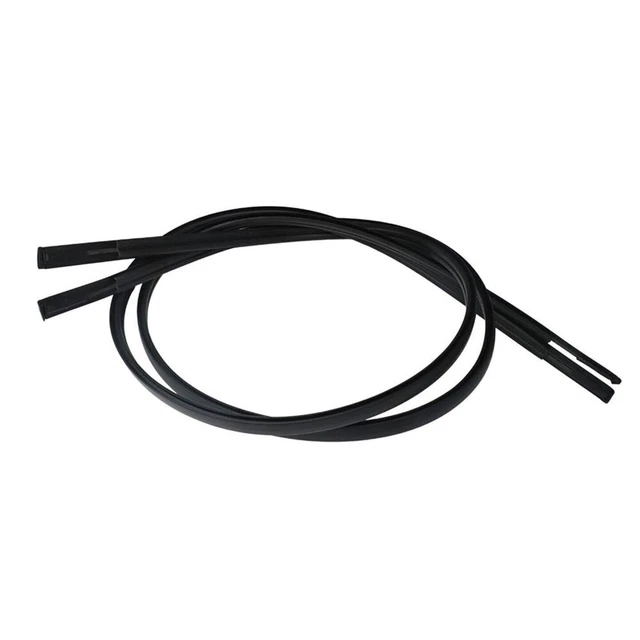 Lot De 2 Bandes De Moulage Goutte à Goutte Toit Pour Toyota Yaris Hatchback 2007-2011 - Réf. 7555152130 - Caoutchouc Noir