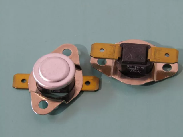 BIMETALLIC THERMOSTAT 90°C NC 16A 250V USA 10pcs /#L M1TH 5135