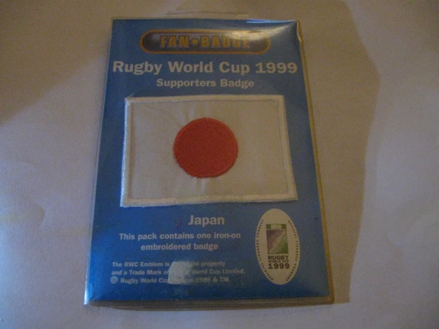 Cravate Vintage IRB Rugby Union Coupe Du Monde 1999, Bleue, Fabriquée Au UK