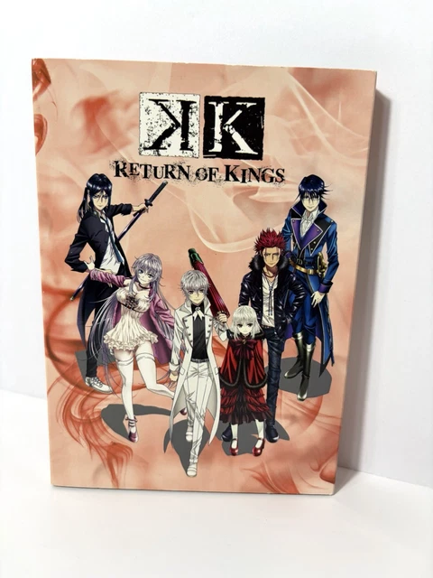K RETURN OF Kings DVD Anime 2-Disc Set w/Slipcover $27.99