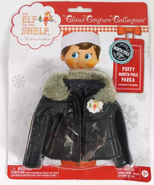 The Elf on the Shelf Claus Couture Collection Puffy North Pole Parka Brand NEW !