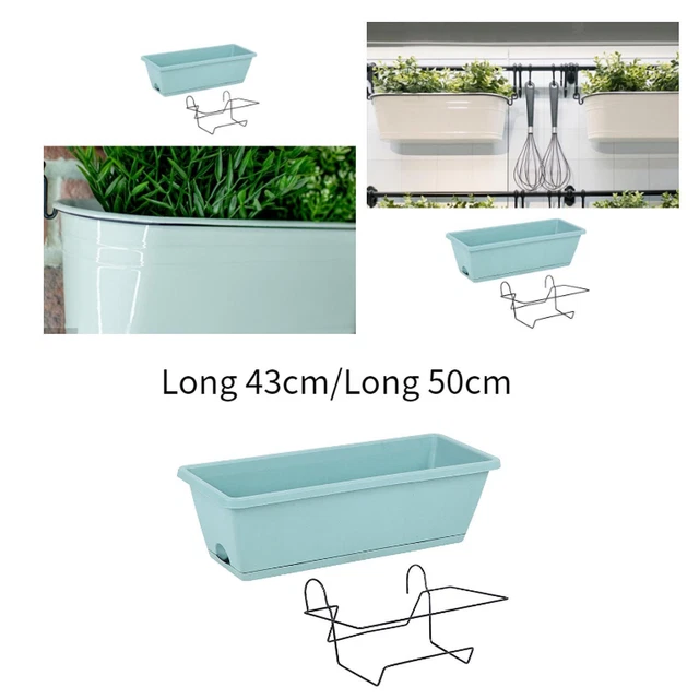 FIORIERA CLASSICA RETTANG. 80 CM TERRA DI SIENA