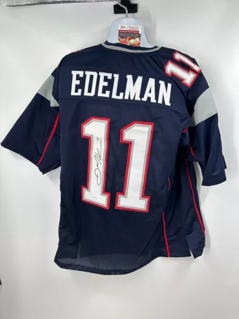 Julian Edelman New England Patriots Signed Autograph Jersey JSA Certified