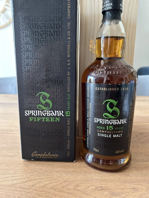 WHISKY SPRINGBANK 15 Ans 70cl 46%