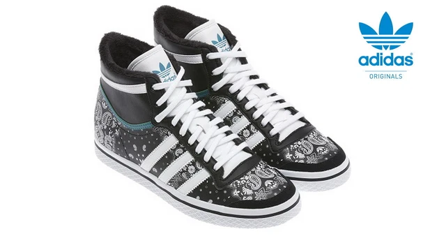 Adidas baskets top ten hi sleek store femme
