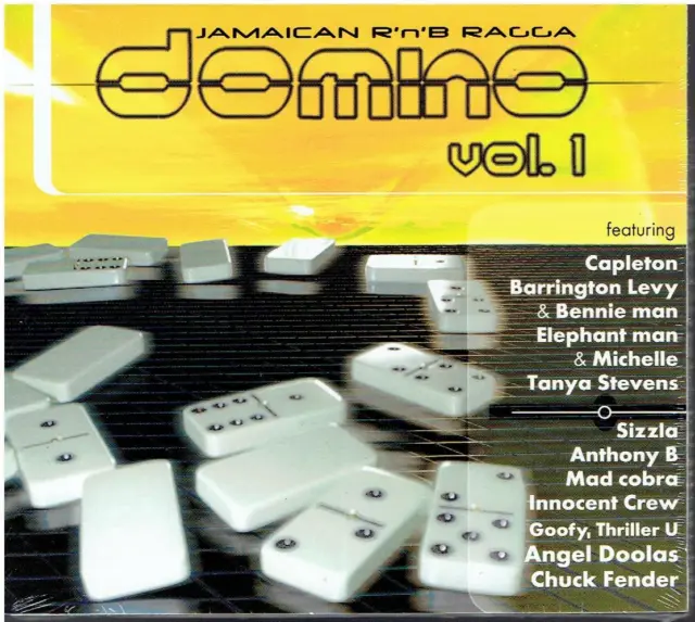 Various Artists ‎– Domino Vol.1 (+ Sizzla, Beenie Man) Jamaican R’n’B Ragga