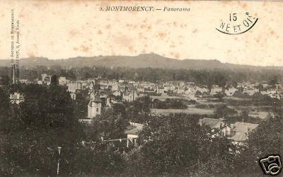 CPA 95 MONTMORENCY  panorama