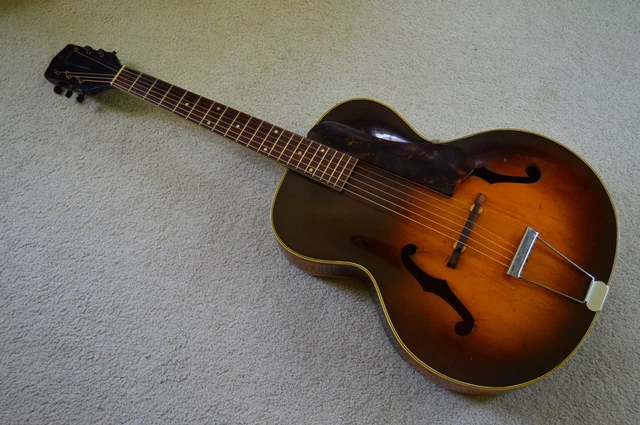 SILVERTONE 620 JUMBO Vintage Acoustic Guitar 1940s-50s Kay