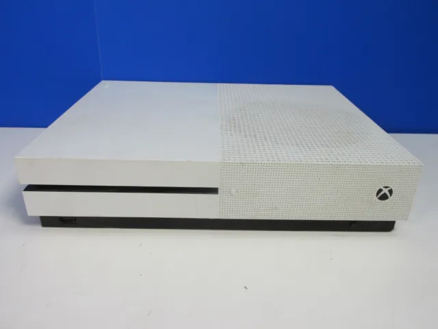 WORKING microsoft XBOX ONE S WHITE CONSOLE only VIDEO GAME 500GB hdmi