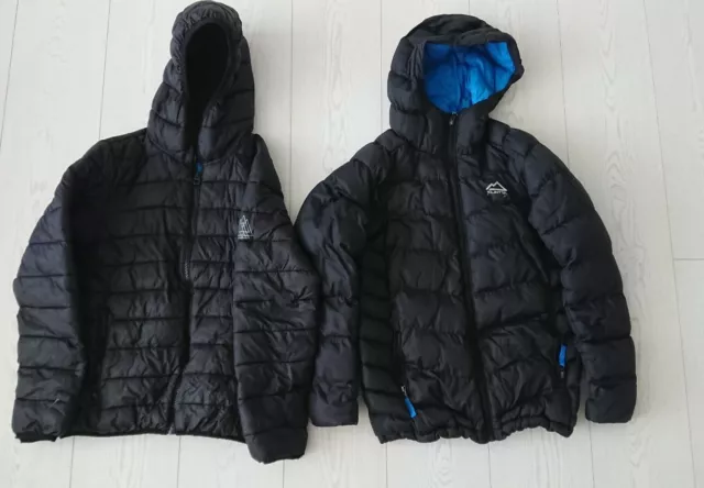 NEXT and Mountain Elite Black Coats Bundle 12yrs - Used.