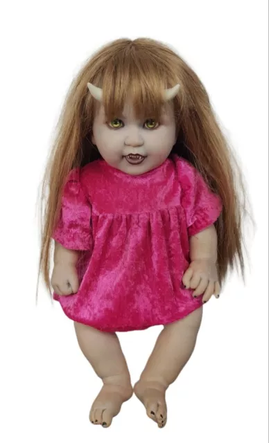 Berenguer Reborn Horn Monster Baby Doll Collectable Scary Horror Rare 16"