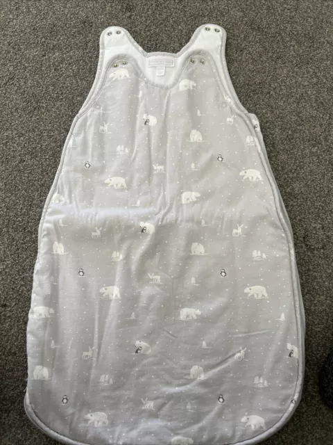 The Little White Company Baby Sleeping Bag 0-6months