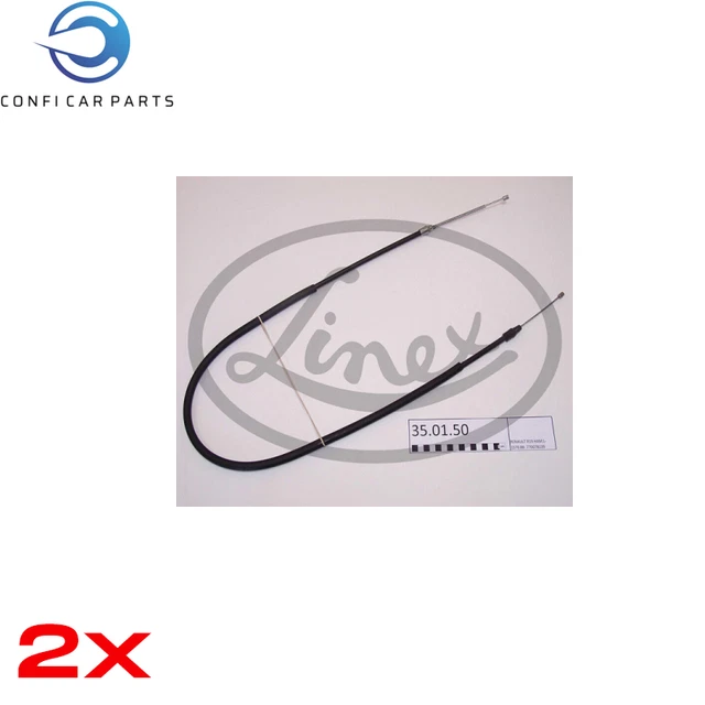 Handbremsseil Bremsseil Paar Hinten Linex 350150 2Pcs P Neu Oe Qualit�T