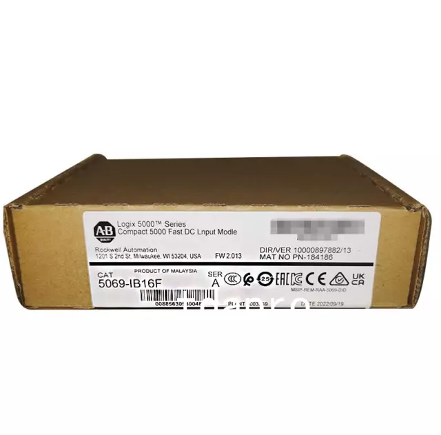 Surplus Sealed Allen-Bradley 5069-IB16 Logix 5000 Compact 5000 DC Input Module