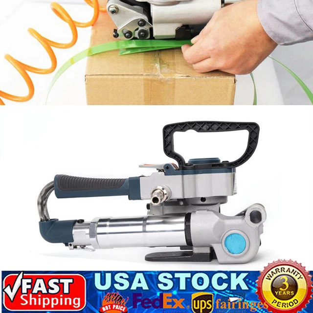 Handheld Portable Pneumatic Strapping Tool PP PET Packaging Strapping Machine US