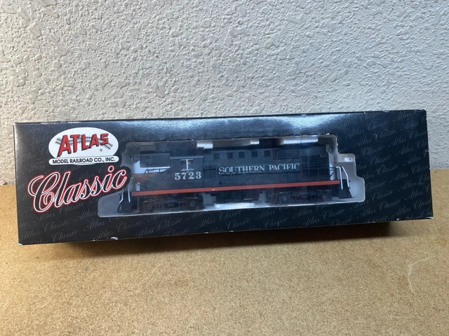 Atlas Classic HO Scale Southern Pacific Alco RS-11 Powered Loco #5723 - Kds -Bxd