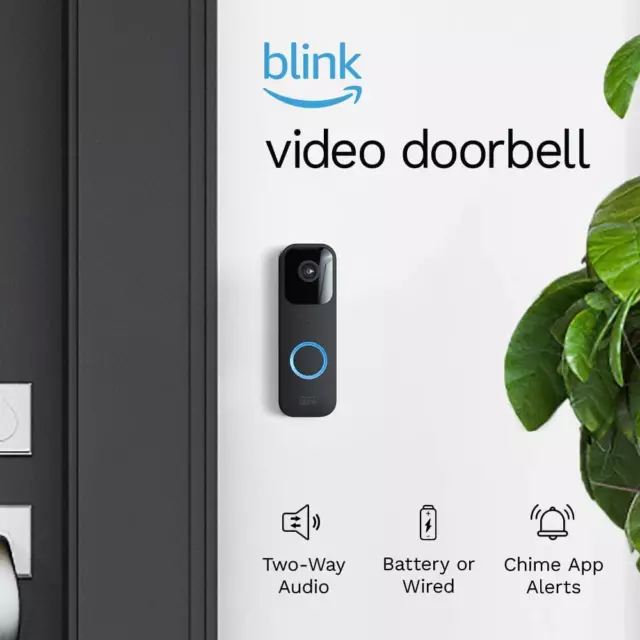 Video Doorbell | Two-Way Audio, HD Video, Motion and Chime App Alerts and Alexa