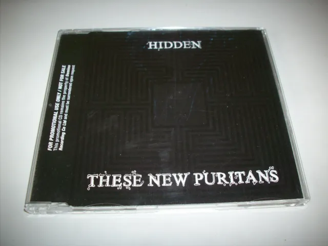THESE NEW PURITANS - HIDDEN - full album promo CD