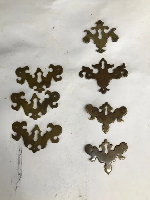 Antique 18th Century  Period Queen Anne/ Chippendale  Keyhole escutcheon!