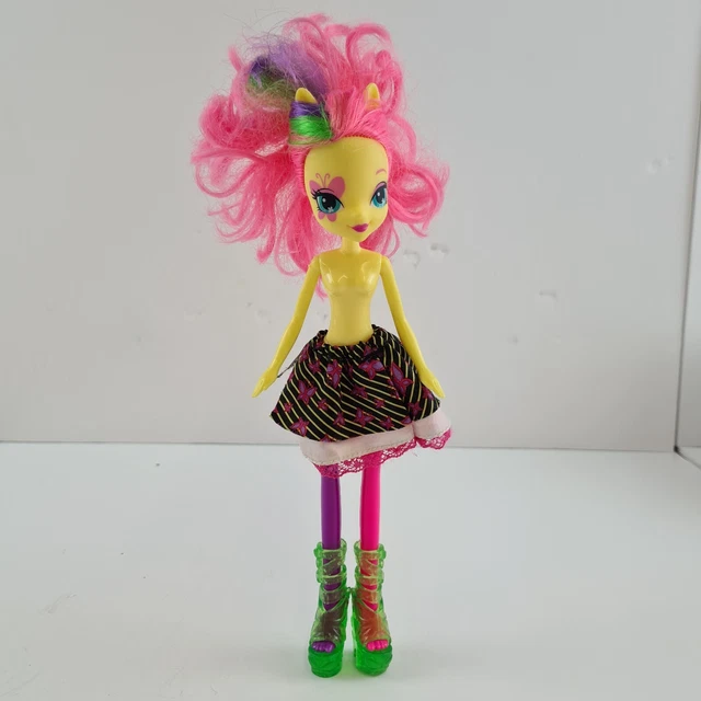 MY LITTLE PONY Equestria Girls Fluttershy Doll Rainbow Rocks 2014 ...