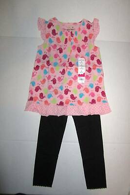 New Sonoma-jumping Beans Size 5 Girls 2 Piece Tunic & stretch legging pants NWT