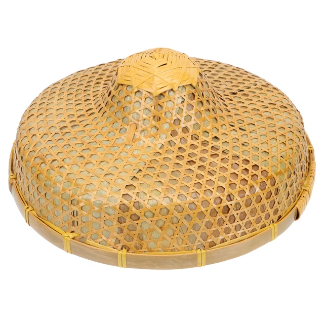 ASIAN HAT CHINESE Rice Farmer Hat Japanese Conical Hat Beanie £73.75 ...