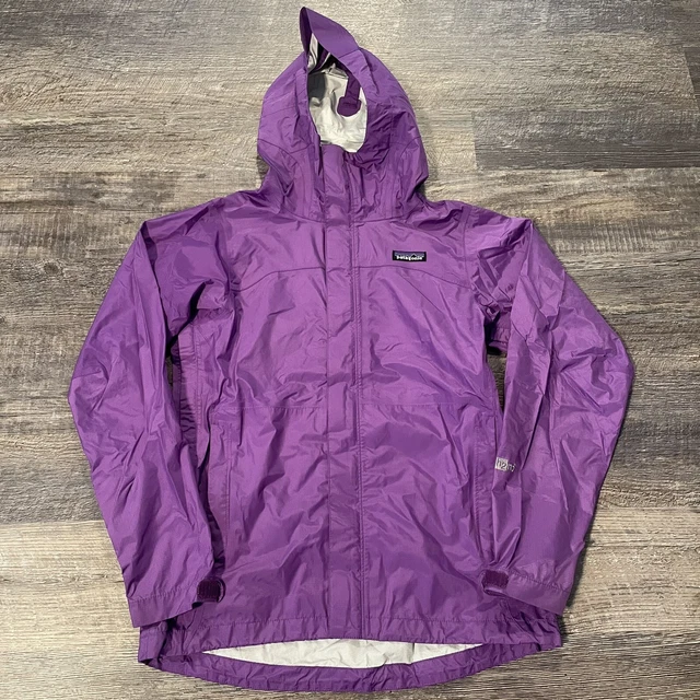 Patagonia Women’s Torrentshell 3L Hooded Rain Jacket H2no Full Zip Size Xs