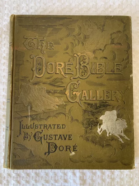 THE DORE BIBLE Gallery Illustrated by Gustave Dore Late 1800's Antique ...