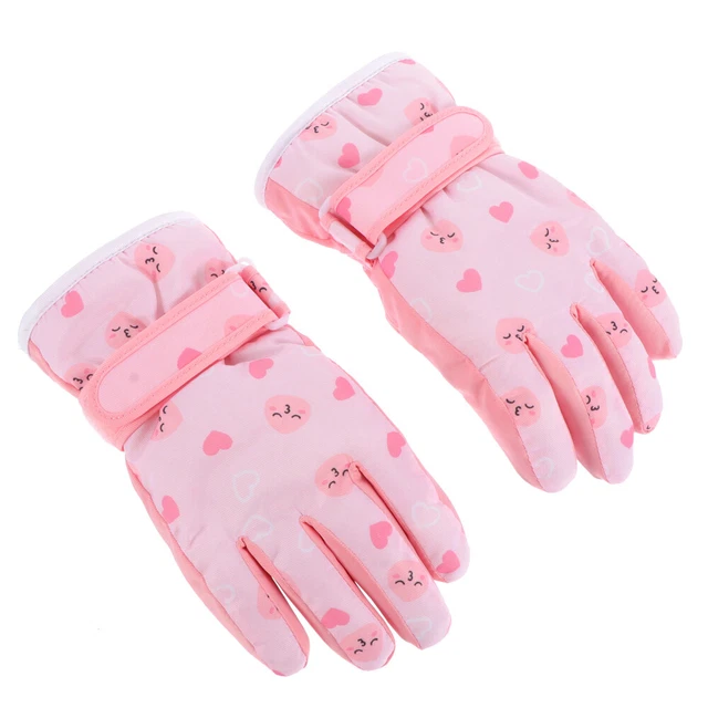Winter Snow Mitts Water Proof Child Winter Mittens Skis Women Snow Bibs