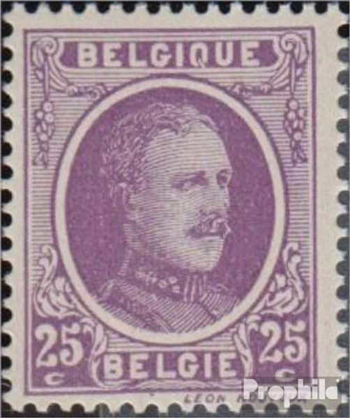 Belgique 187 neuf 1924 albert
