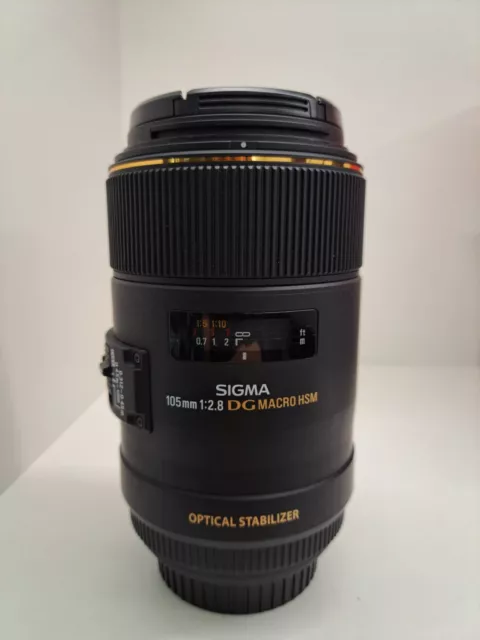 Sigma 105mm f/2.8 EX DG OS Macro HSM per canon