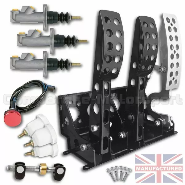 FLOOR MOUNTED KIT CAR HYDRAULIC PEDAL BOX - CMB0406-Hyd-Kit