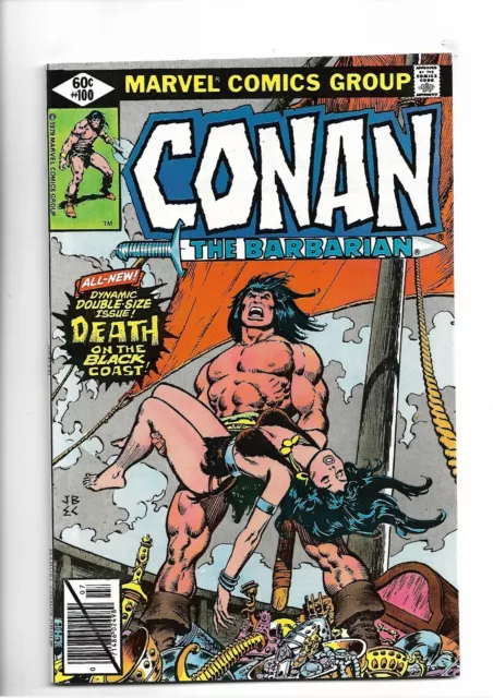 Marvel comics - Conan the Barbarian #100  (Jul'79)  Fine