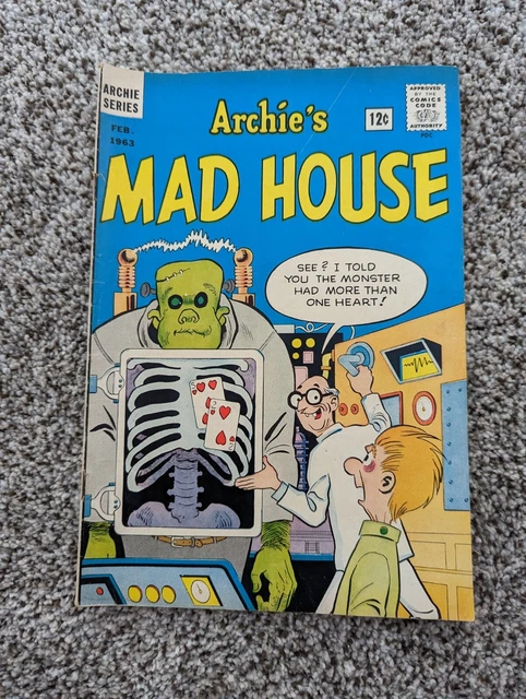 ARCHIE'S MAD HOUSE #24 (1963 Series) Archie Comics '2nd App Sabrina' VG/FN