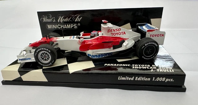 MINICHAMPS F1 1/43 Panasonic Toyota Racing Showcar O.Panis - 400 040087