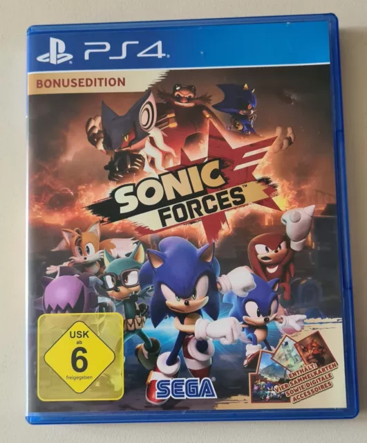 Sonic Forces Bonus Edition (Sony PlayStation 4, 2017)