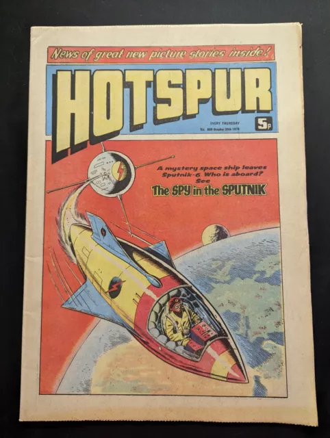 Hotspur Comic No 889, October 30th 1976, D.C. Thomson, FREE UK POSTAGE