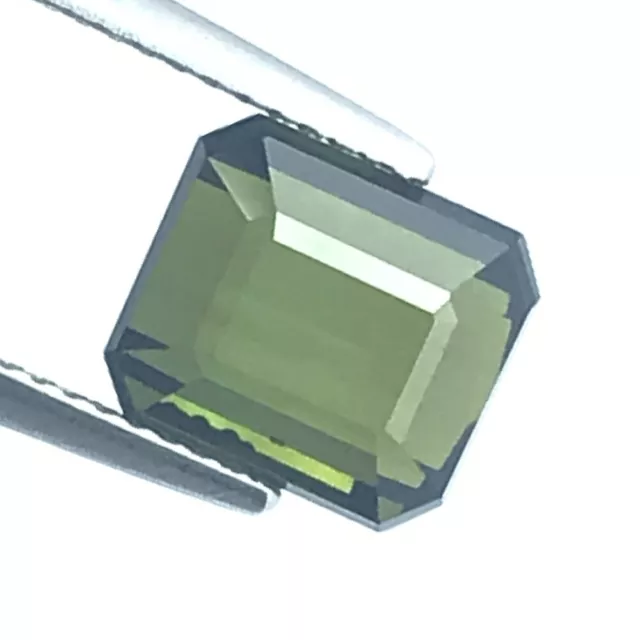 Flawless Tourmaline 4.82ct aaa green color 100% natural earth mined Mozambique
