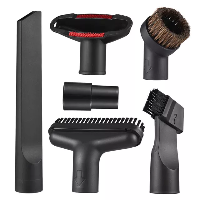 Brush Head 6 Piece Set Household  Cleaner Accessories Horse Hair I6I1