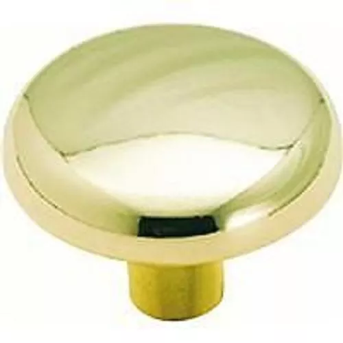 Amerock BP710-3   1-1/4 Knob, Shenandoah, Polished Brass (5 PACK)
